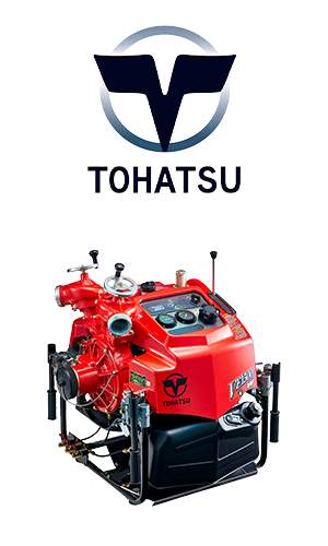 پمپ آتش نشانی پرتابل Tohatsu